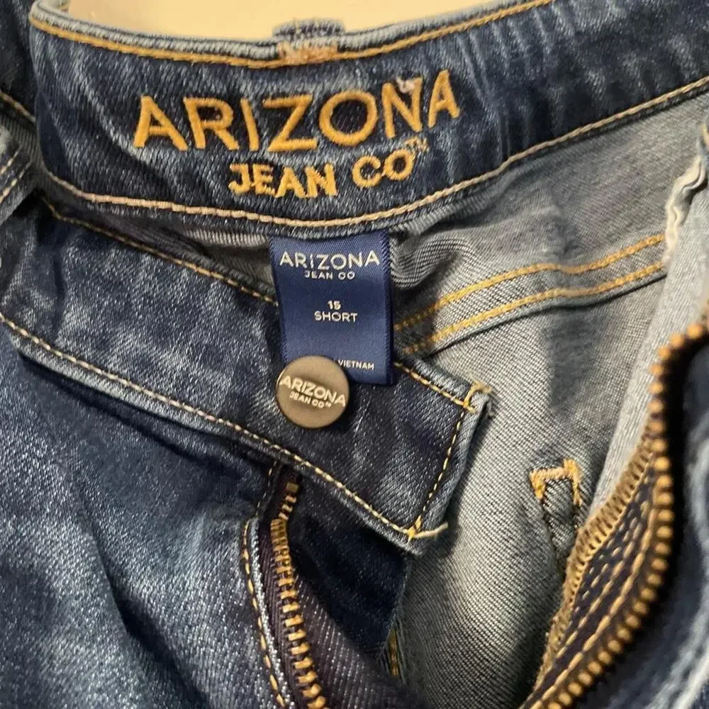 Arizona Blue Bootcut Jeans Size Junior 15